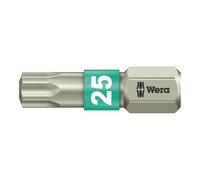 WERA Bit per viti Torx, 1/4" acciaio legato "Stainless", Tx10 Quantità:10