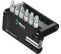 Wera Bit-set in 7 parti Bit-check 7 Universal 4 05135810001 Kreuzschlitz Phillips, Kreuzschlitz Pozidriv, Inner-Torx (051358100 NEW