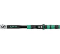 Wera Click-Torque Lock C 3 R/L Chiave dinamometrica regolabile, funzione di coppia, inserti attacco quadro (1/2"), serraggio destrorso/sinistrorso, 40-200 Nm, 1/2" x 40-200 Nm