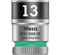 Wera Heller 05003747001 8790 HMB HF - Inserto per chiave ciclonica con attacco da 3/8" con funzione di supporto, 13 x 29 mm, 13