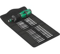 Wera Kompakt Turbo Imperial 1 05057483001 set di inserti 15 pezzi 1/4 (6,3 mm) incl. cacciavite portainserti, incl. adattatore