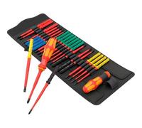 WERA 05006617001 - Set di cacciaviti, lame intercambiabili Kraftform Kompakt, 26 pe