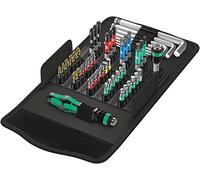 WERA 05057460001 - Set di punte Kraftform compatte 100, 52 pezzi misti