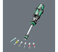 Wera, Kraftform Kompakt 20 Tool Finder 1 con custodia, 7 pezzi Nero E Verde. KK