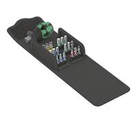 WERA 05057471001 - Set di punte Kraftform Kompakt Stubby 1, 19 pezzi misti