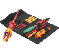 WERA 05006641001 - Set di cacciaviti, lame intercambiabili, Kraftform Kompakt Turbo