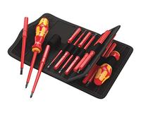 Wera Kraftform Kompakt VDE 17 Universal 1, 17 cacciaviti, rosso/giallo