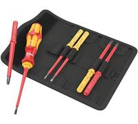 WERA 05006600001 - Set cacciaviti, lame intercambiabili, Kraftform Kompakt VDE, 7 p