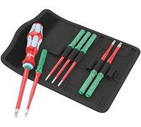 Wera Kraftform Kompakt VDE Stainless 8 extra slim 1 Tool Finder, 8 pezzi