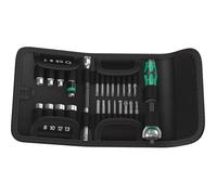 WERA KRAFTFORM KOMPAKT ZYKLOP KIT INSERTI GIRAVITE A BUSSOLA METRICO 1/4 6.3 MM