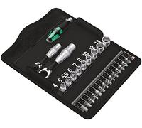 WERA 05135918001 - Set chiavi a tubo, Mini, 1/4'' e 1/4'' esagonali, 11 pezzi