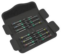 Wera Kit cacciaviti Kraftform Micro 12 Universal 1 – 12 pezzi – nero/verde