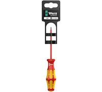Wera Kraftform Plus Serie 100 VDE - Cacciavite piatto isolato 160i con punta laser, 05100000001