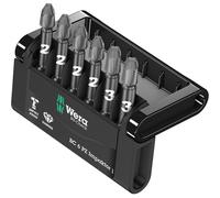 Wera Mini-Check Impaktor 3 05057692001 Kit inserti 6 parti Croce Pozidriv