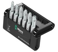 WERA MINI-CHECK PZ 50 MM 05056471001 KIT INSERTI 6 PARTI CROCE POZIDRIV