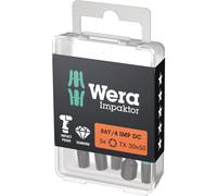 WERA Punte per avvitatori fai da te 867/4 IMP DC TORX®