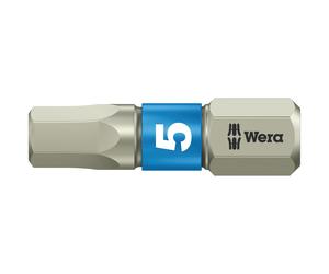 WERA Rostfrei Inserto bit 3840/1 TS Inox per viti a esagono incassato