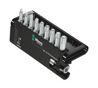 WERA Set di bit 10pz., con zona di torsione, Modello: T x Quantità:1