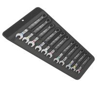 WERA 05020231001 - Combination spanner set, 8 - 19 AF, 11 pieces