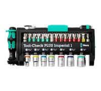 Wera Tool-Check Plus 1 Imperial 5049060001 set di chiavi a bussola e chiavi a brugola
