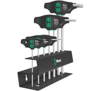 Wera Tools 454/7 HF Set 2 T-Handle Hex Screwdriver Set 7pcs