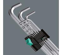 Wera Tools 950/9 Hex-Plus Multi-Colour Shallow Reach 9pc