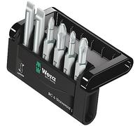 WERA 05056474001 - Set di inserti Bit-Check 6, 6 pezzi misti