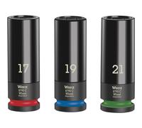 WERA 05004595001 - Inserto per chiavi a bussola, Wheel Impaktor C Set 1
