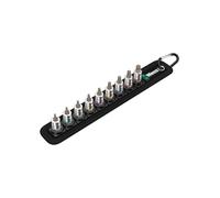 Wera Zyklop set 9 inserti bussole 1/4 con funzione ritegno Belt A 3