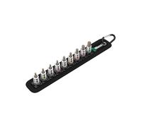Wera Zyklop set 9 inserti-bussole 1/4 imperiali con funzione di ritegno Belt A