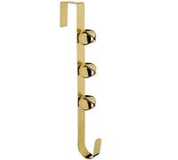 WeRChristmas Decorazione Natalizia, 37 cm, Motivo: Campane, Colore: Oro, Metallo, 10 x 10 x 13 cm