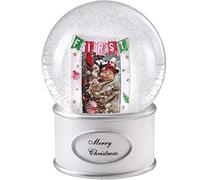 WeRChristmas - Palla di Neve Musicale per Il Primo Natale, Multicolore, 15 cm