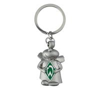 Werder Bremen - Portachiavi con angelo custode, colore: argento, argento, 3,5 cm