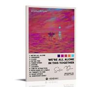 We're All Alone in This Together-DavePoster su tela, decorazione classica, impermeabile, impermeabile, universale, decorazione artistica da parete, idea regalo per amici e insegnanti, 50 x 75 cm
