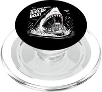 We're Gonna Need A Bigger Boat Funny Shark Meme Fisherman PopSockets PopGrip per MagSafe