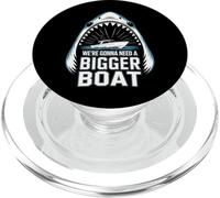 We're Gonna Need A Bigger Boat Funny Shark Meme Fisherman PopSockets PopGrip per MagSafe