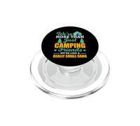We're More Than Just Camping Friends Hiking Camper Adventure PopSockets PopGrip per MagSafe