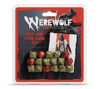 Renegade Game Studios Werewolf: The Apocalypse 5th Edition Dice and Form Card