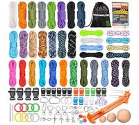 WEREWOLVES Kit di paracadute, 3 m | Kit completo di accessori per paracadute da 4 mm, 3 mm, 2 mm, kit di strumenti per adulti