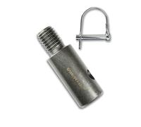 WERHE® Adattatore M14 per perforatrice da terra con bullone ad alette rapido, ADATTATORE AGITATORE M14 PER PERFORATRICE, COCLEA, agitatore per calcestruzzo