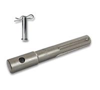 WERHE Adattatore per Trivella SDS Max, Acciaio con Bullone, Attacco 20 mm