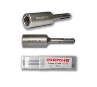 WERHE Battipicchetto di Terra SDS Plus Ø 20,2 mm in Acciaio per Aste di