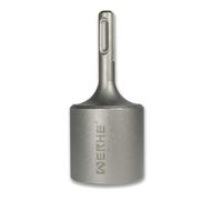 WERHE Battipicchetto di Terra SDS Plus, 32,5 mm, Per Aste di Terra, Acciaio