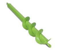 WERHE Coclea di terra per trapano 80 mm Ø, 450 mm lunghezza - Coclea da giardino per avvitatore a batteria per piantare, fiori e scavare buche - Strumento di scavo per il giardino
