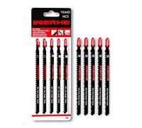 WERHE Lame per Seghetto Alternativo T544D, HCS, 152 mm, Per Legno | dentatura grossa per tagli rapidi, profondità di taglio fino a 100 mm, compensato e truciolato, compatibile con Bosch, Metabo