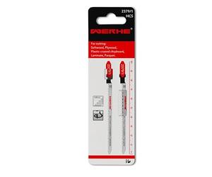 WERHE Lame per Seghetto per Legno, Set da 2, Attacco a T, HCS, Taglio Fine