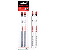 WERHE ® Professionista - 2 x Lame puzzle metalliche - C185 180mm T718GF Extra lungo - Taglio veloce resistenza al lavoro duro - Per artisti ambiziosi