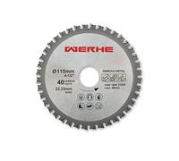WERHE ® Professionista lama multi-risparmiatore 115 x 22,23 mm 40Z dente universale sega circolare