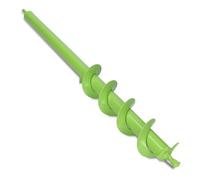 WERHE Punta da terra 80 mm Ø, lunga 600 mm per trapano e avvitatore a batteria - trivella da giardino per piantare senza sforzo fiori, arbusti e scavare fori per pali di recinzione