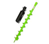 WERHE - Punta da trapano professionale per trapano a terra, a doppio albero, punta robusta per trapano Makita/Hitachi (80mm)